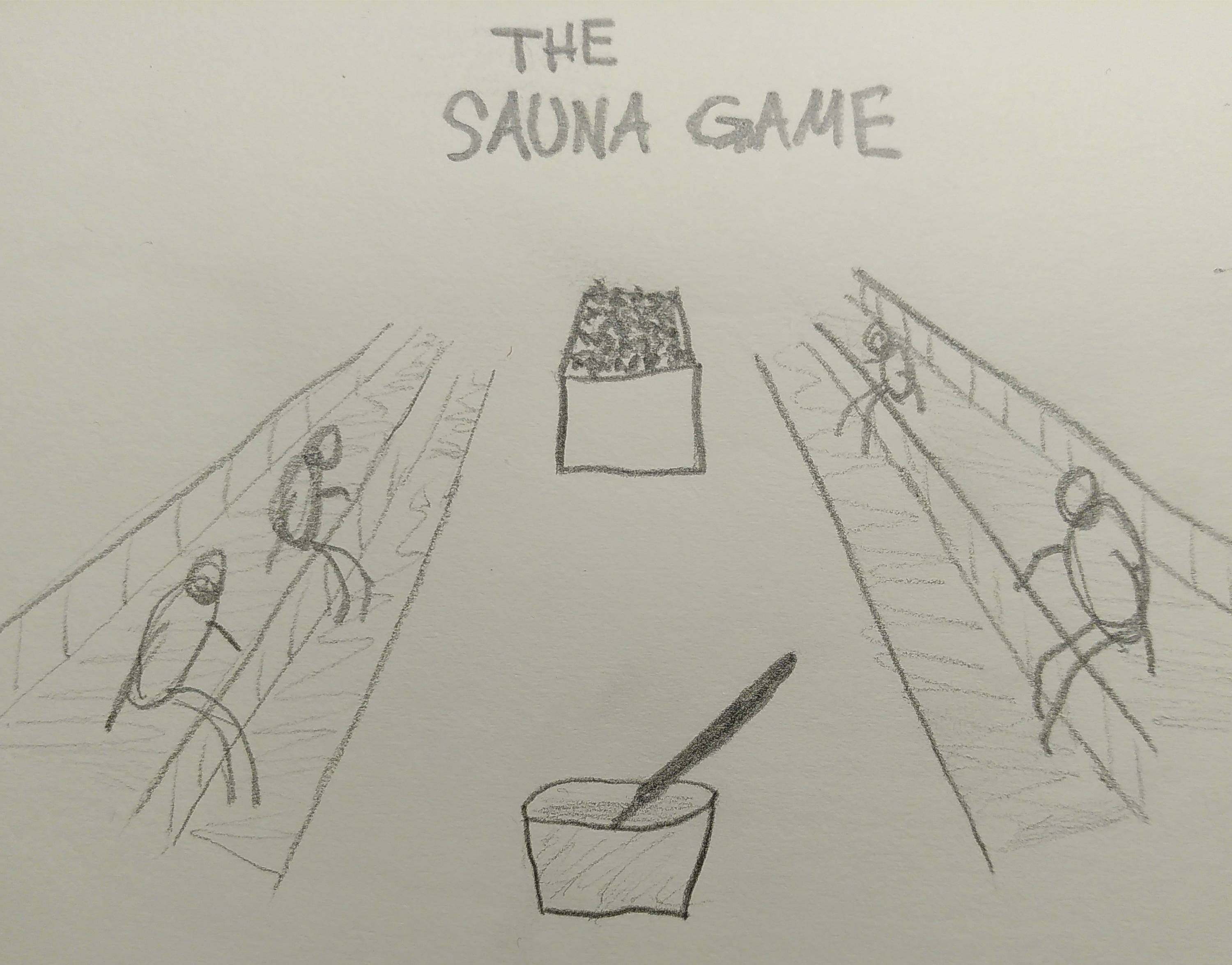 Sauna game sketch